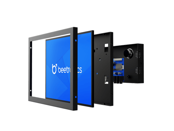 12 Inch Monitor Metal (4:3)