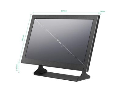 15 inch monitor metal SDI