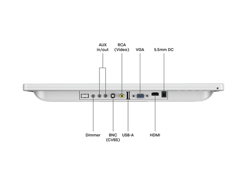 15 Inch Monitor (White)