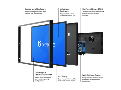 15 Inch Monitor Metal