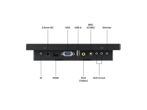 10 Inch Monitor Metal