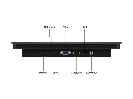 10 Inch Touchscreen Metal (High Brightness)