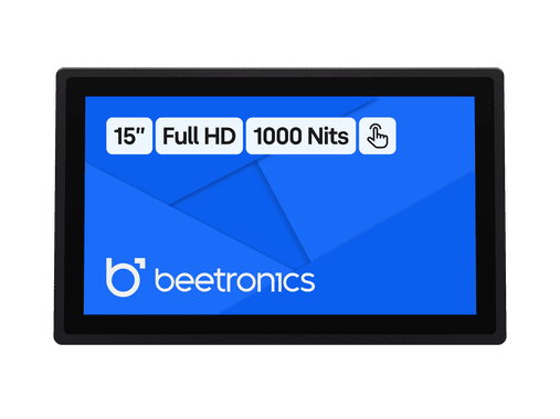 15 Inch Touchscreen Metal (High Brightness)