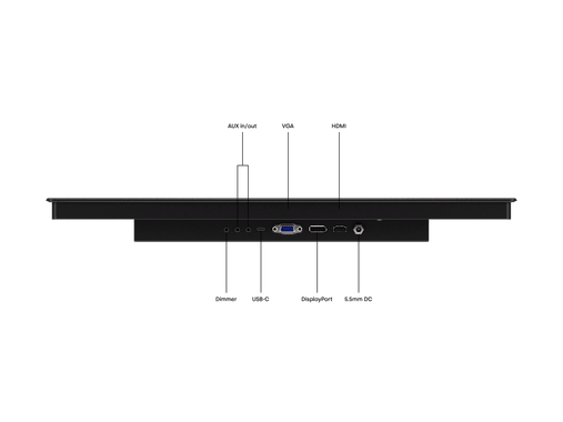 22 Inch Touchscreen Metal (High-Brightness)