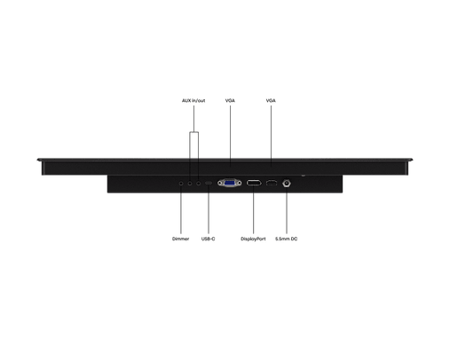 24 Inch Touchscreen Metal (High-Brightness)