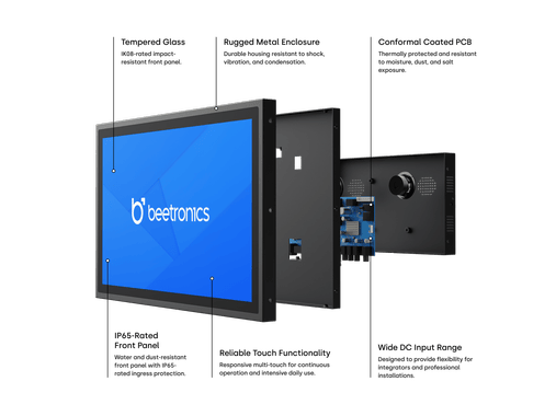 7 Inch Touchscreen Metal