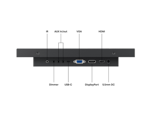 12 Inch Touchscreen Metal